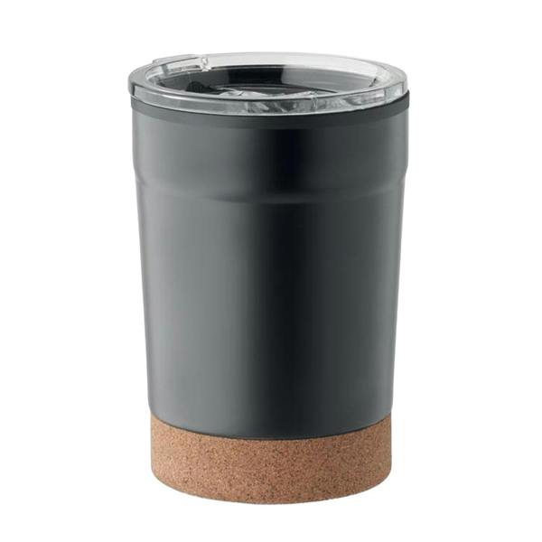 MidOcean Nomu Cork 300ml Tumbler - Black - 