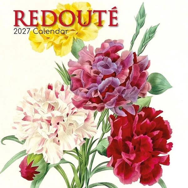 Redoute Calendar 2027, Wall Calendars, Month To View, Art, Gift