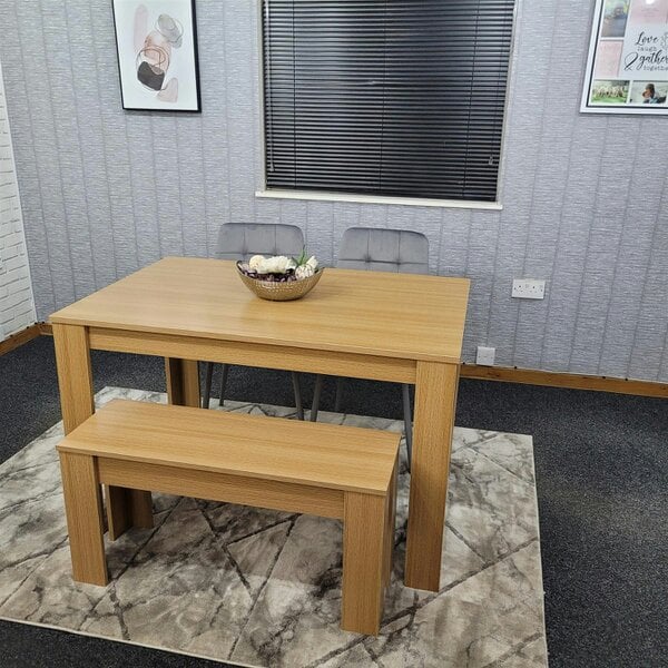 Kosy Koala Dining Table Set with 2 Chairs Dining Room and Kitchen table set of 2, and Benches