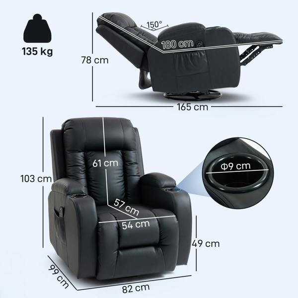 Massage Recliner Sofa