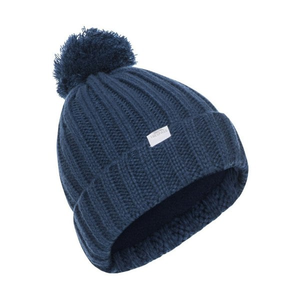 Trespass Women's Alisha Winter Pom Pom Hat - Indigo