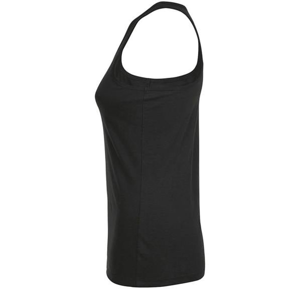 SOLS Womens/Ladies Justin Sleeveless Vest - Black