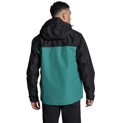 Craghoppers Mens Vanth Waterproof Jacket - Black/Mosaic Green
