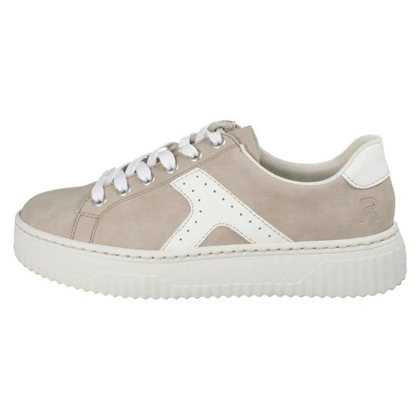 Rieker Womens Rieker Platform Lace Up Trainers With Side Zip  N9920