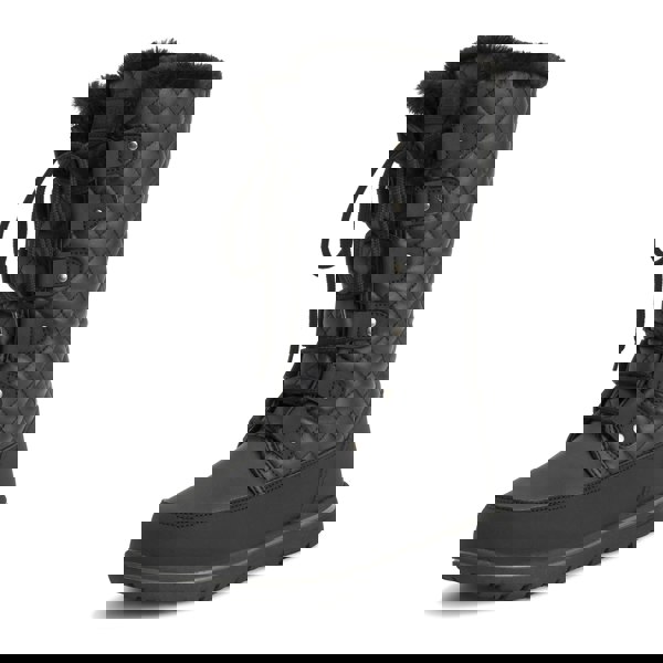 VIVA Polar Boot Women's Fleece Lined Snow Winter Hiking Durable Ankle Boots