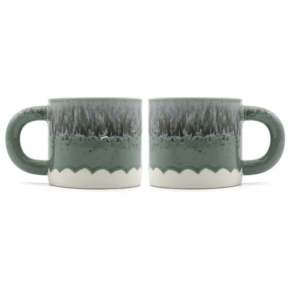 Scandi Home Terra Fusion Mugs Grey Green