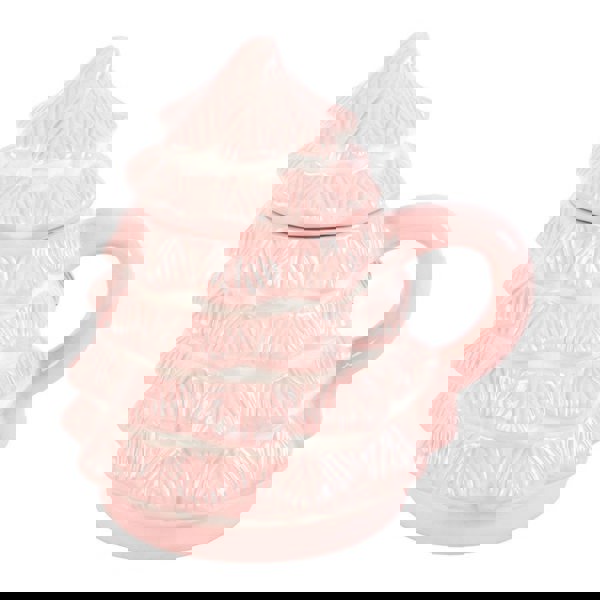 Serano Pink Christmas Tree Shaped Mug