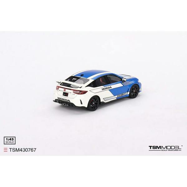 MCSlots Honda Civic Type R #3 2023 Pace Car Blue 1:43 Scale TSM430767