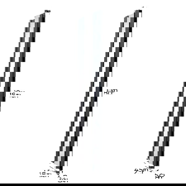 Monstershop Flat Mirror Radiator - 1800mm x 425mm - Anthracite Grey