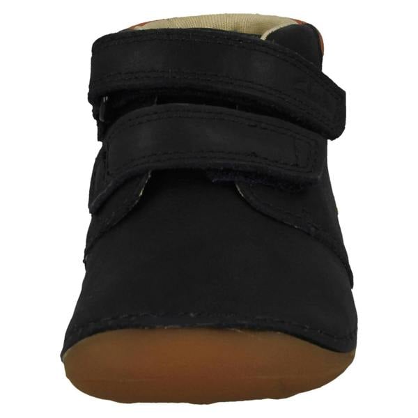 Clarks Childrens Clarks Soft Hook & Loop Ankle Boots Tiny Play T