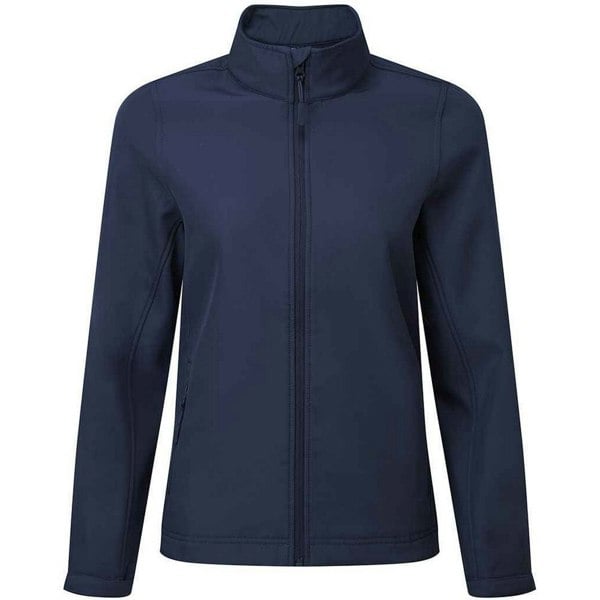 Premier Womens Windchecker Soft Shell Jacket - Navy