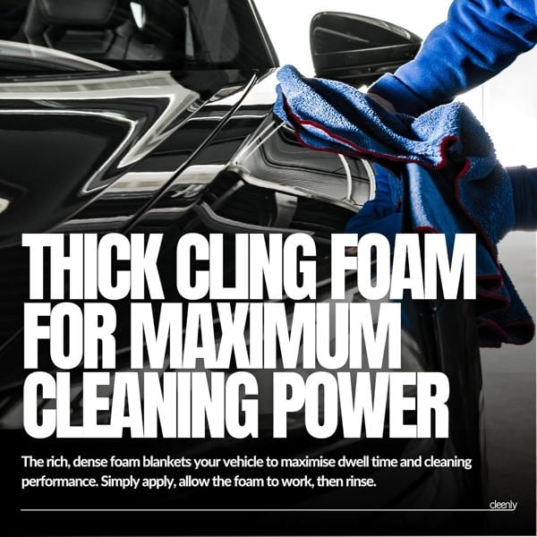 Cleenly Orange Snow Foam - High Performance Formula with Super Thick Foam 20L