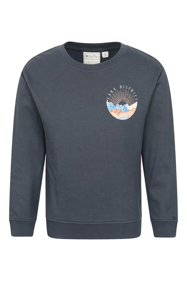 Mountain Warehouse Lake District Printed Womens T-Shirt - Indigo