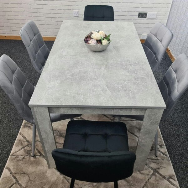 Kosy Koala Dining Table Set with 6 Chairs Dining Room and Kitchen table set of 6