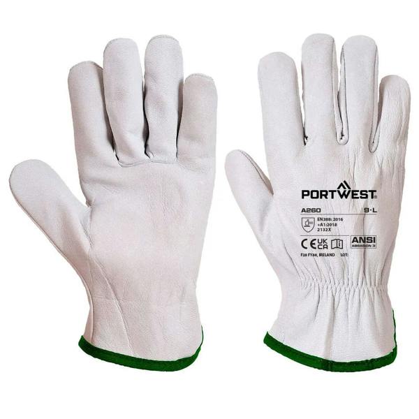 Leather Driver 115 Goat Grain Glove (Pack of 12) - Hi-Vis Trousers
