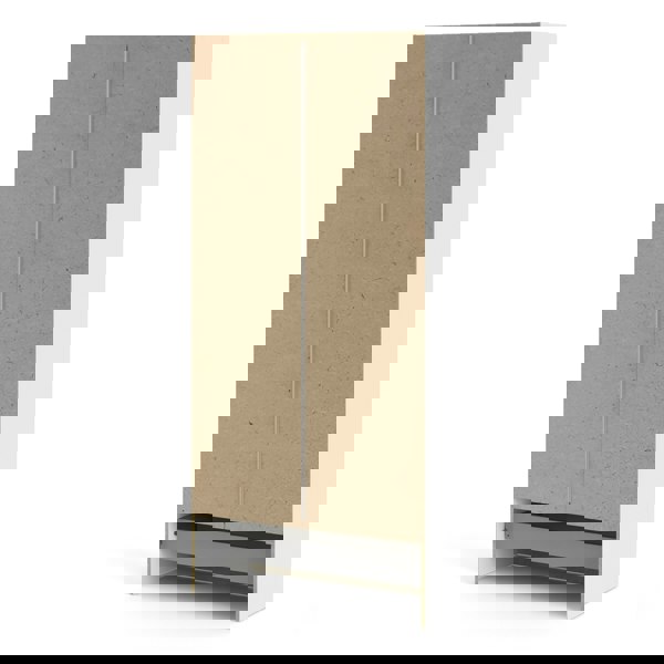 Furniture To Go Space Wardrobe with 2 Doors + 1 Drawer in White 1750