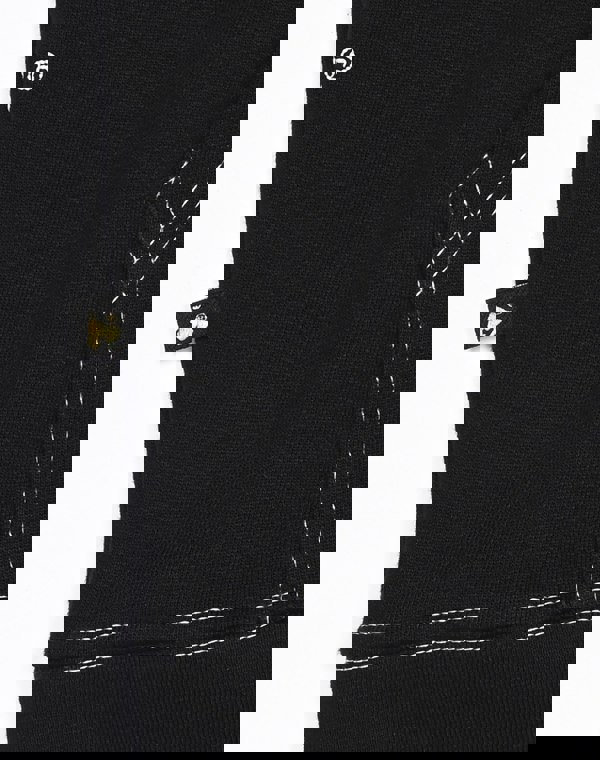 Money Sig Embroidered Hood Black