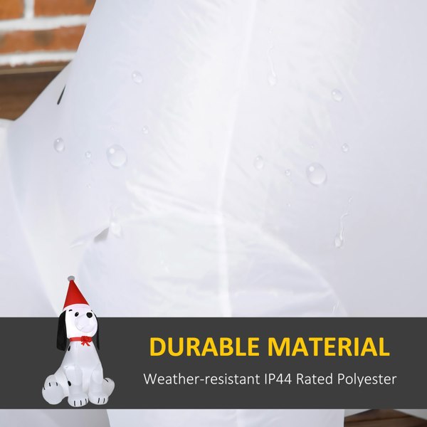 Inflatable Christmas Dog