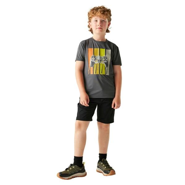 Dare 2B Childrens/Kids Reprise III Multi Pocket Shorts - Black - 