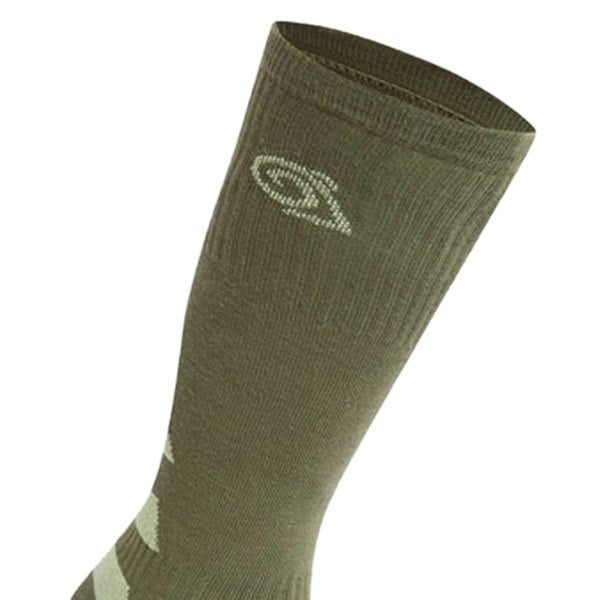 Craghoppers Unisex Adult Adventure Insect Repellent Boot Socks - Wild Olive/Bud Green