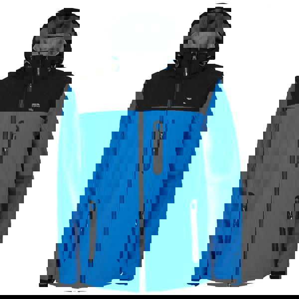 Trespass Mens Hebron Waterproof Softshell Jacket - Bright Blue - 