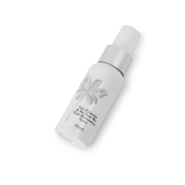 White Lotus Beauty Hair Thickening Spray with Activated Ginseng and Saw Palmetto