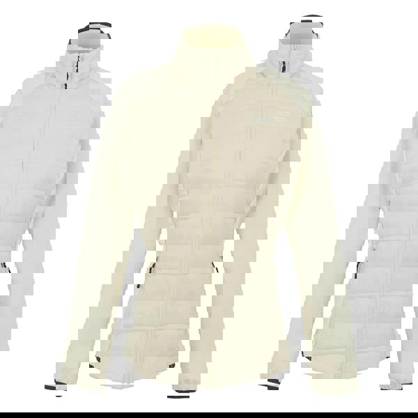 Regatta Womens/Ladies Clumber V Hybrid Jacket - Light Vanilla/Seal Grey