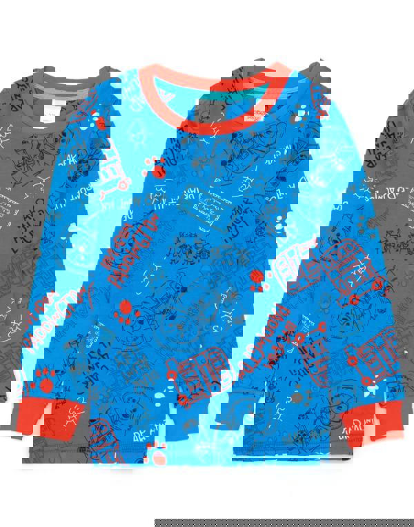 Paddington Bear Unisex Kids Multicoloured Paddington Long Sleeve Long Leg Pyjama Set