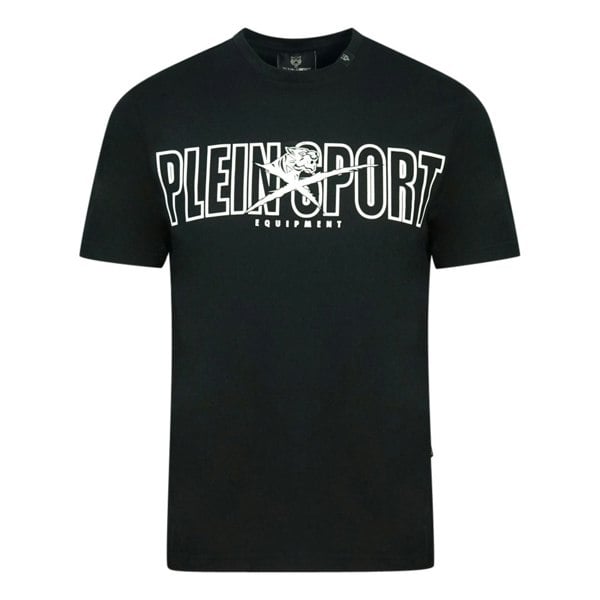 Plein Sport Bold Branded Logo Black T-Shirt S