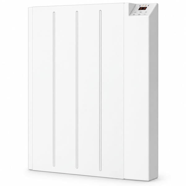 MYLEK Electric Radiator Panel Heater WIFI Smart APP Eco 600W Bathroom Safe Wall Mounted Timer Thermostat