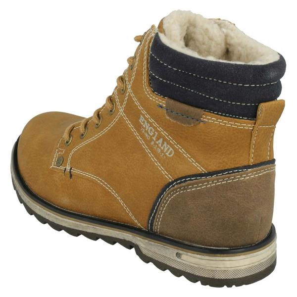 JC Dees Boys JCDees Fleece Lined Ankle Boots