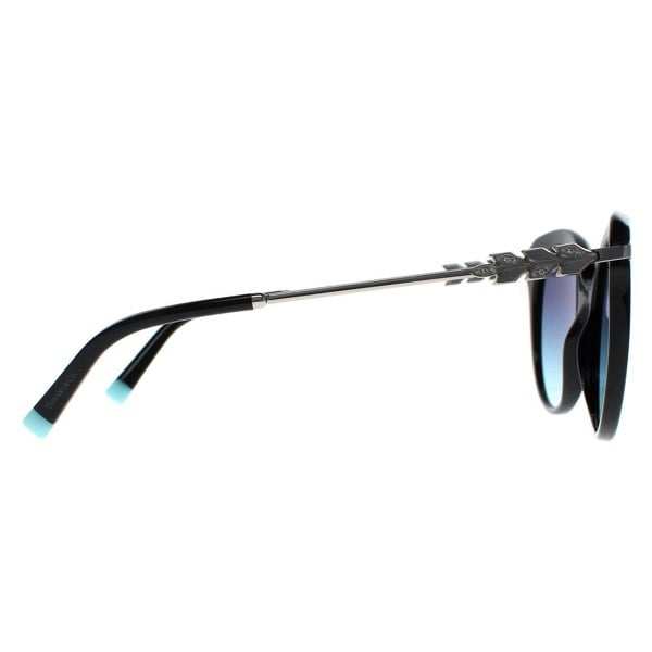 Tiffany Sunglasses TF4189 80019S Black Azure Gradient Blue