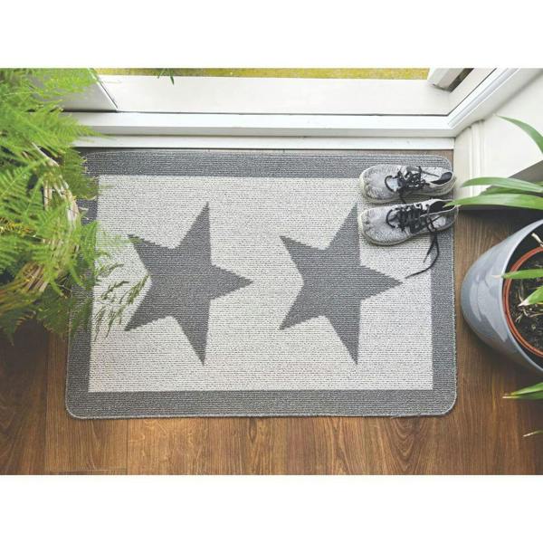The Rugs Washable Star Design Mat & Runner | Durable Stylish