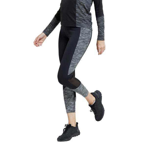Mountain Warehouse Womens/Ladies Pro Reflective 7/8 Leggings - Black - 