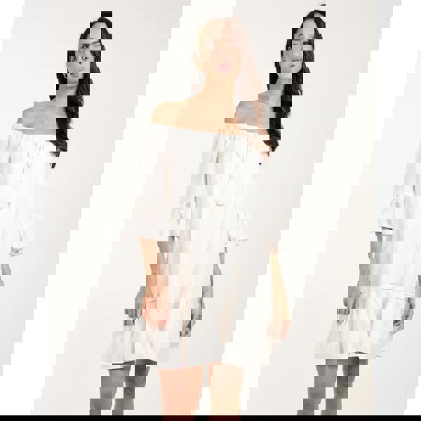 Blue Vanilla Bardot Tunic Dress