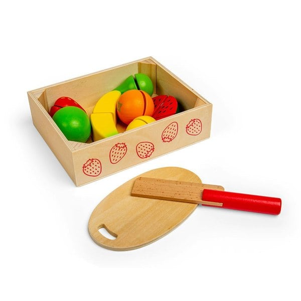 Bigjigs Toys Cutting Fruit Crate