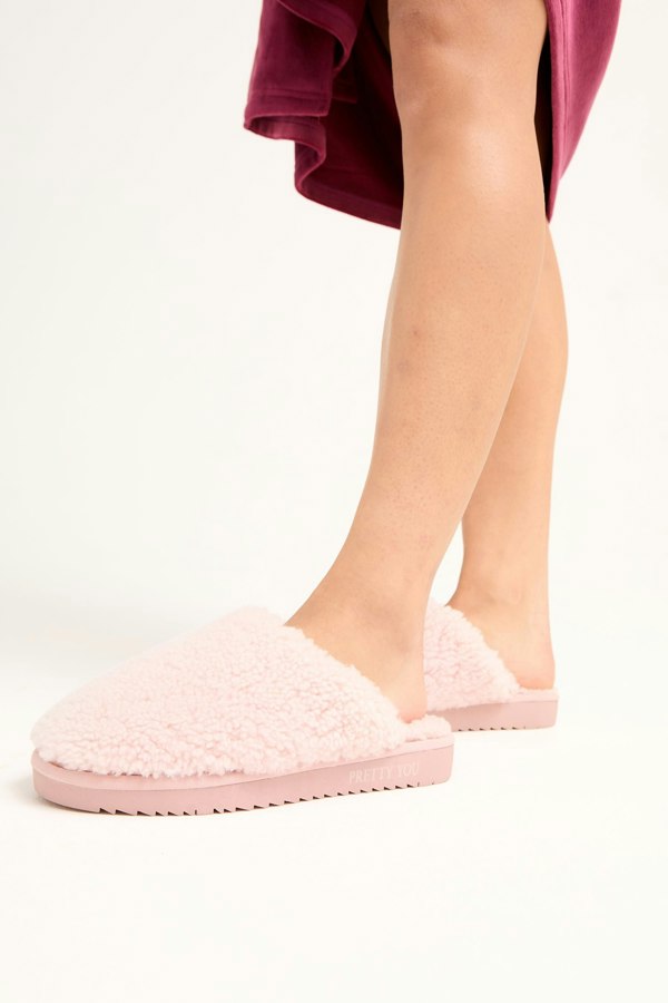 Jude Mule Slippers in Rose - Wholesale - Slippers
