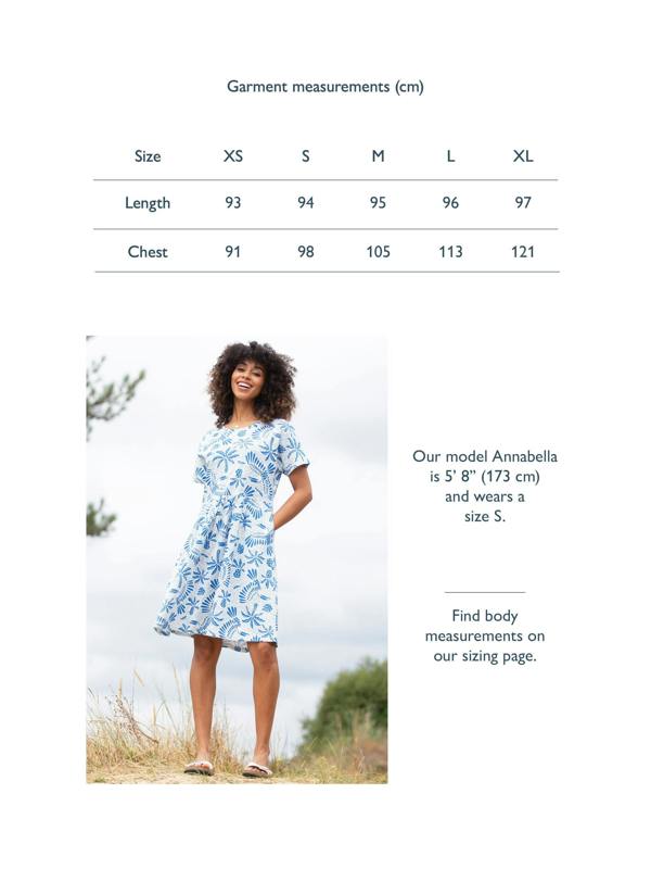 Kite Womens Organic Harbour Slub Jersey Dress Toucan Do It