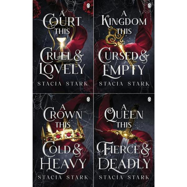 Complete Kingdom of Lies Collection by Stacia Stark: Books 1-4 - Fantasy Romance Saga About a Mortal Girl and a Cruel Fae Prince (4-Book Set)