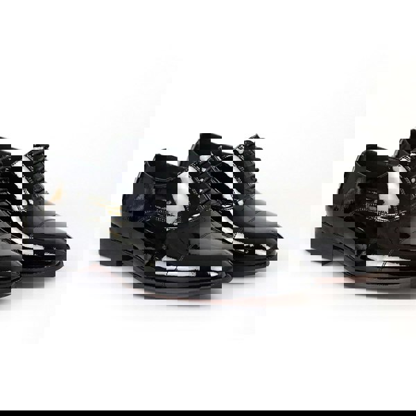 David WeJ Classic Formal Patent Leather Shoe - Black