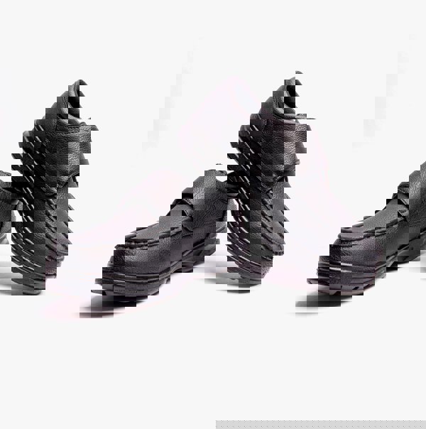 Dr Keller TONY Mens Touch Fasten Shoes Black