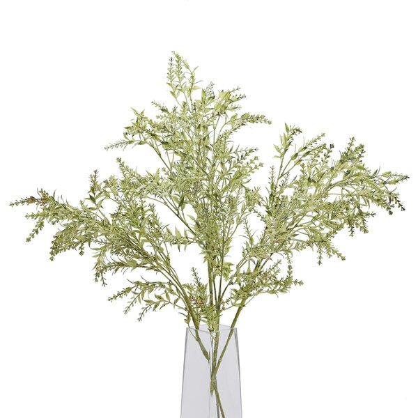 Wyld Haus Set of 3 Artificial Flowers Green Limonium Sprays