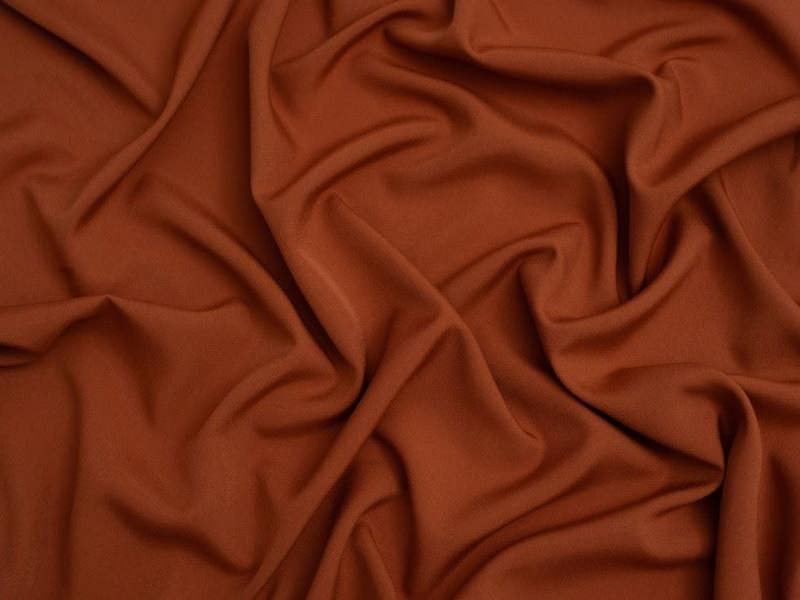 Minerva Core Range Minerva Soft Touch Crepe Fabric - Plain Design Dressmaking Fabric, 110 cm / 44" Wide - per metre