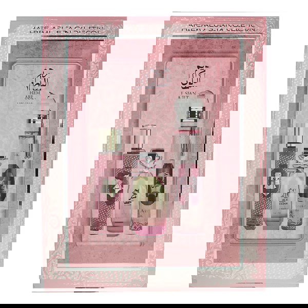 Ard Al Zaafaran Hareem Al Sultan 3 Piece Gift Set: Eau de Parfum 100ml - Perfume Mist 250ml - Air Freshener 300ml