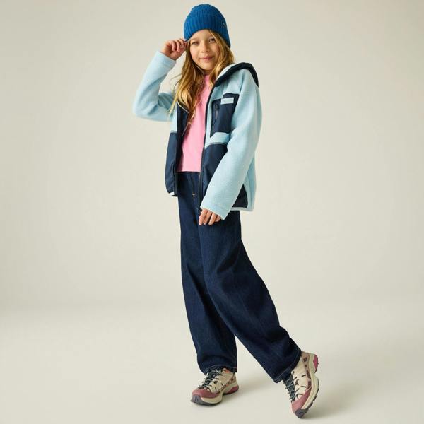 Regatta Childrens/Kids Munro Hybrid Jacket - Skyway/Navy - 