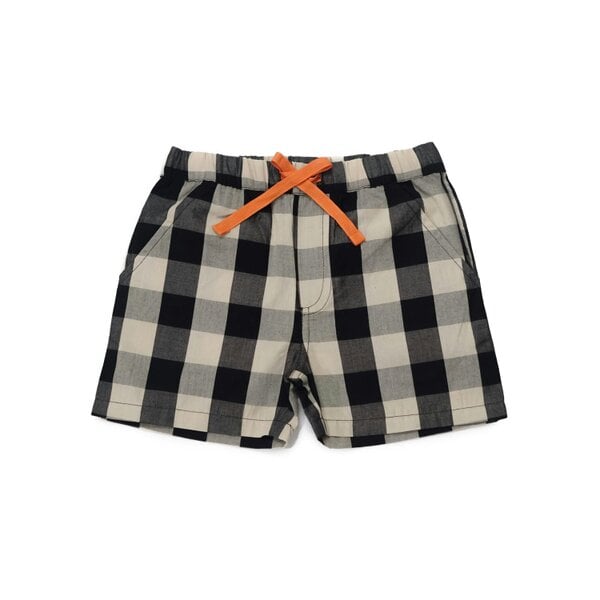 Lucy & Sam Check Woven Shorts