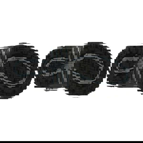 Apache APACHE Combat Mens Side Zip Safety Work Composite Toe S3 Tall Boots, black rugged sole with slip-resistant tread pattern for safety and durability.