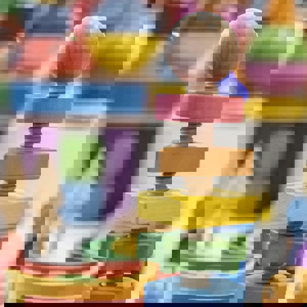 tickit Rainbow Wooden Shape Twister