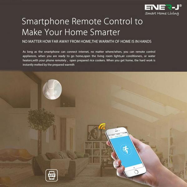 Control motion sensor remotely using smartphone app WiFi security system