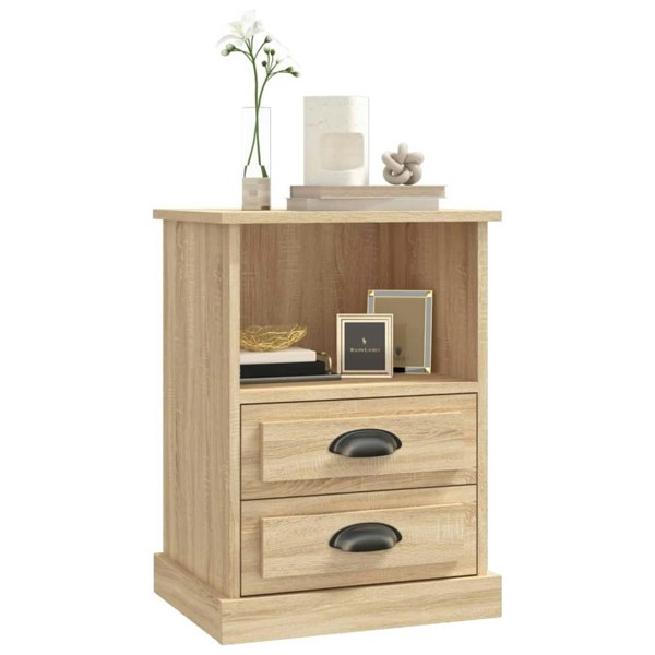 Berkfield Bedside Cabinet Sonoma Oak 43x36x60 cm